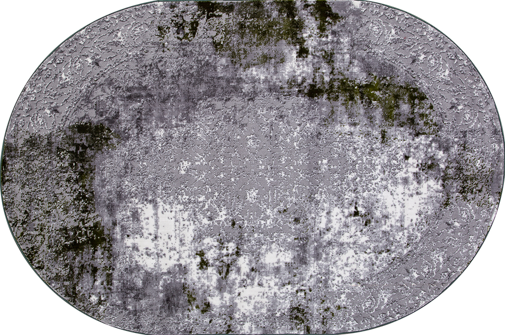 Ковер SATINE S122A KOYU GREY COKEN / GREEN