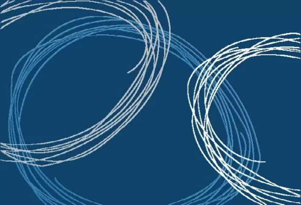 Ковер Casino 5440 8V30 dark blue