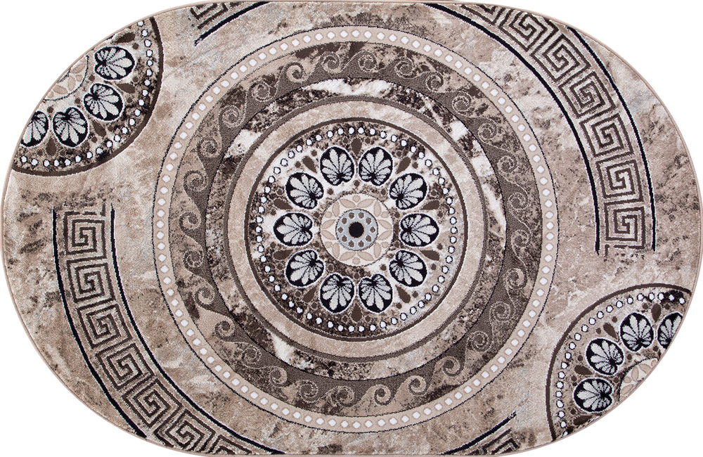 Ковер VALENCIA DELUXE d300 BROWN