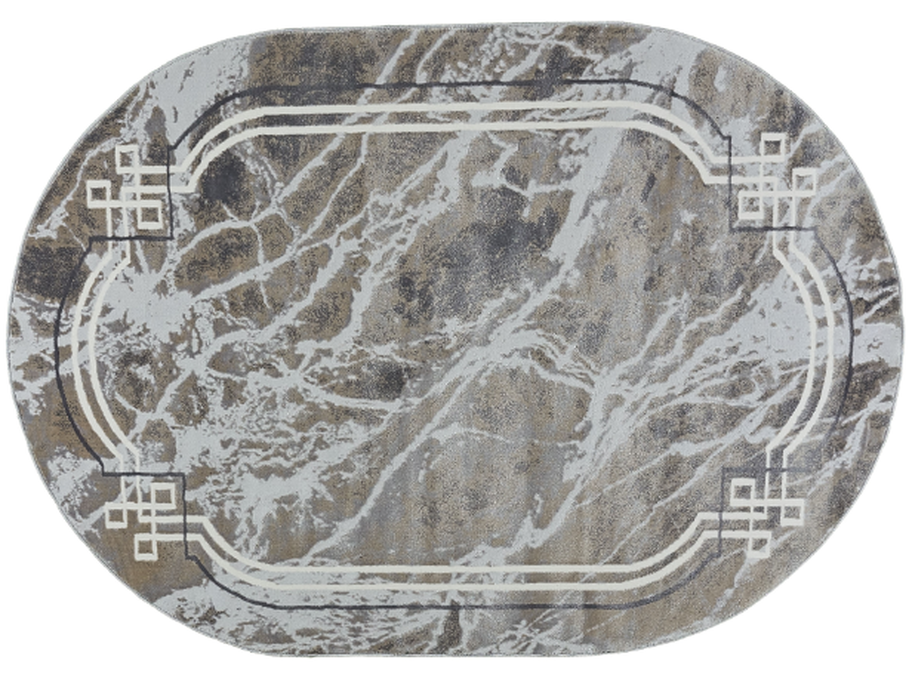 Ковер Аврора Овал e4158/b1o/ar