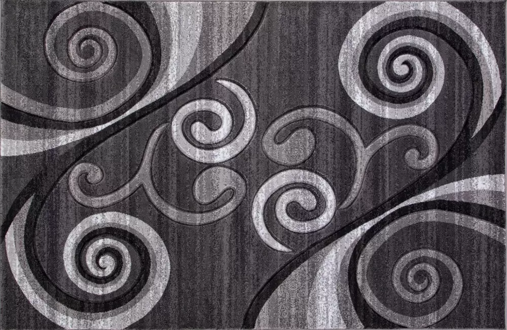 Ковер MEGA CARVING d263 GRAY