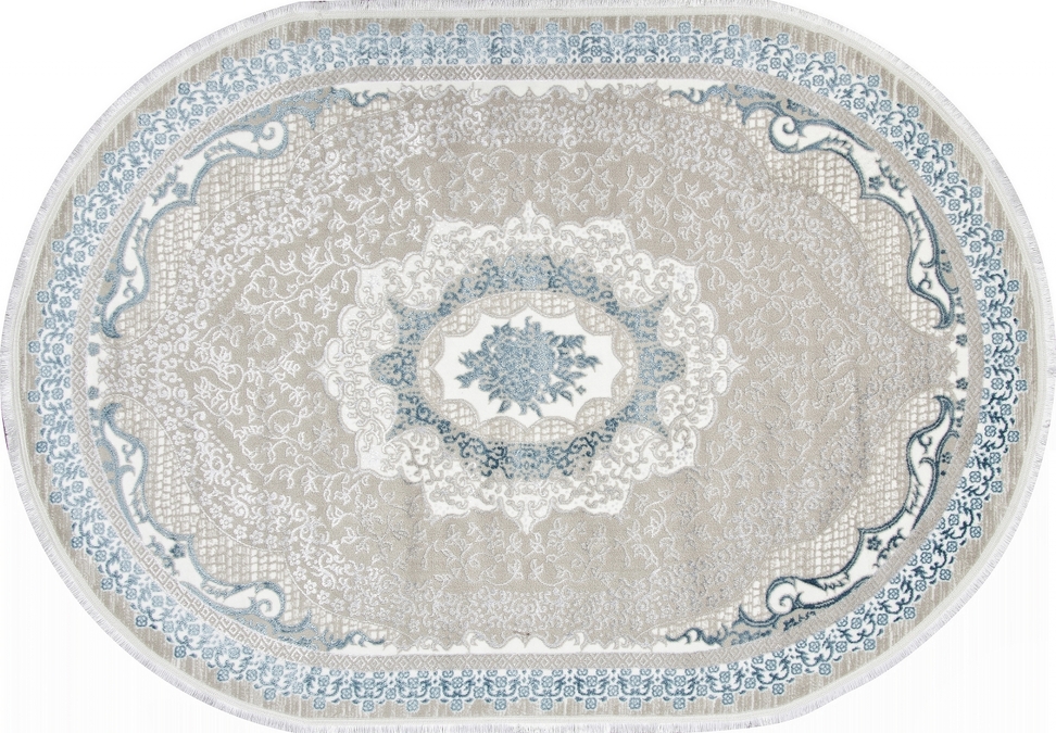 Ковер ALFANI Q010A BLUE FDY / CREAM SHRINK