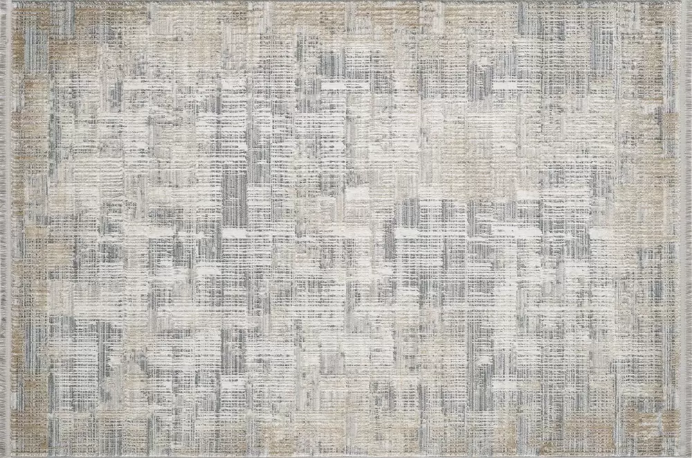 Ковер Stella 0580A L.Grey-White