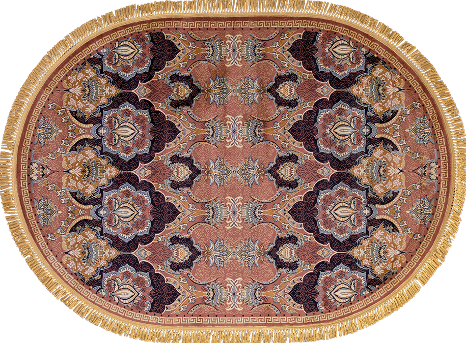 Ковер BUHARA D435 DARK PINK