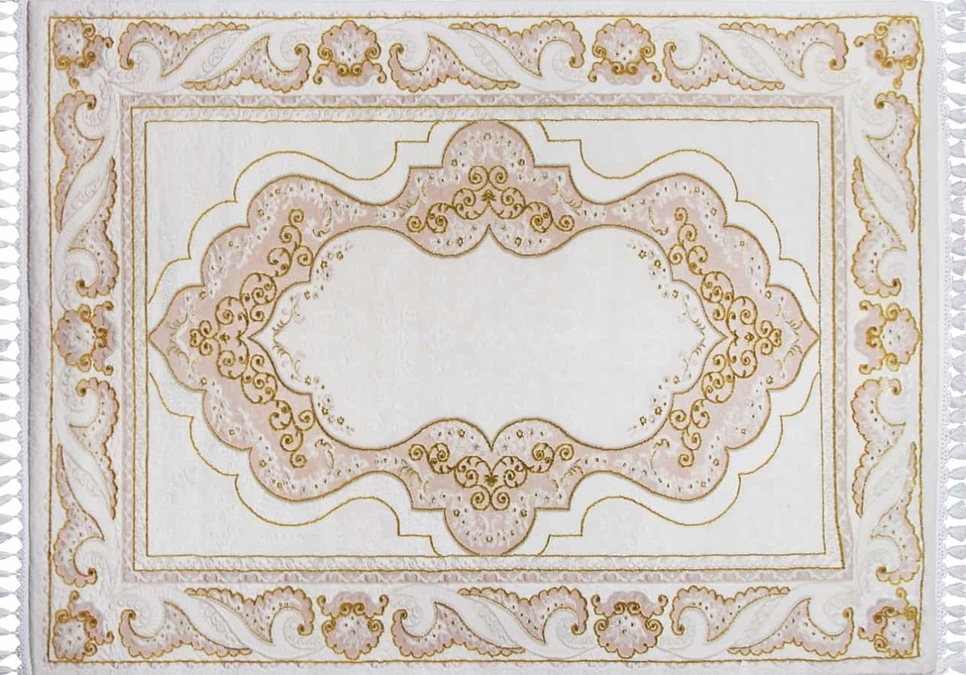 Ковер HUNKAR 08075P PINK / GOLD