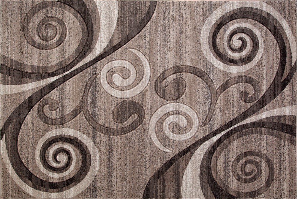 Ковер MEGA CARVING d263 LIGHT BEIGE