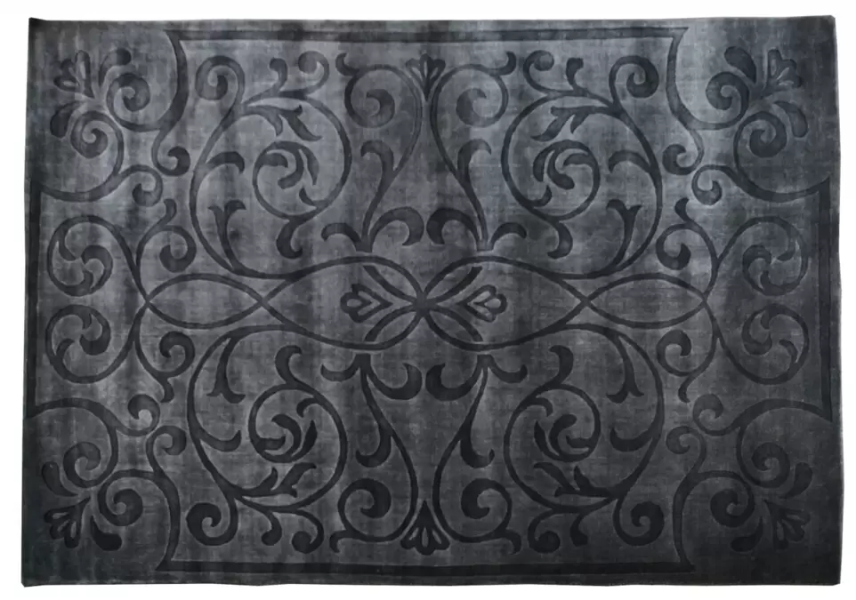 Ковер CARVING WOOL VISCOSE HL 714 TEAL-GREY