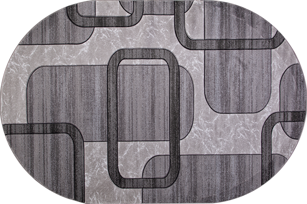 Ковер MEGA CARVING D465 LIGHT GRAY