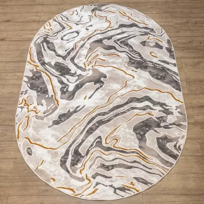 Ковер Alfa 05514A KREM / K GRI