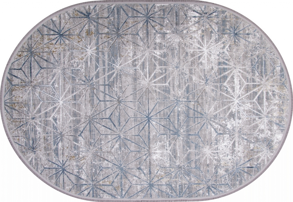 Ковер AJMAL LP320A GREY / BLUE