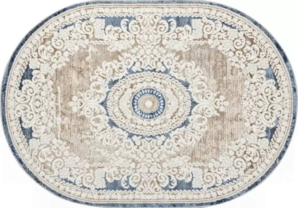 Ковер ANTEP O1701 630 CREAM / BLUE