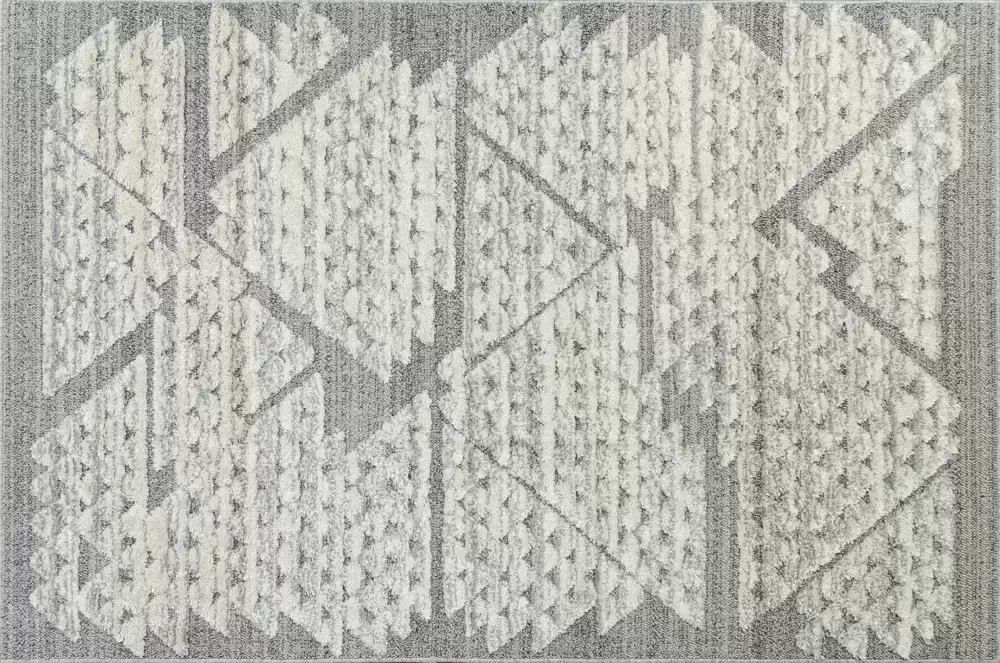Ковер TUNIS 6800A WHITE / D.GRAY