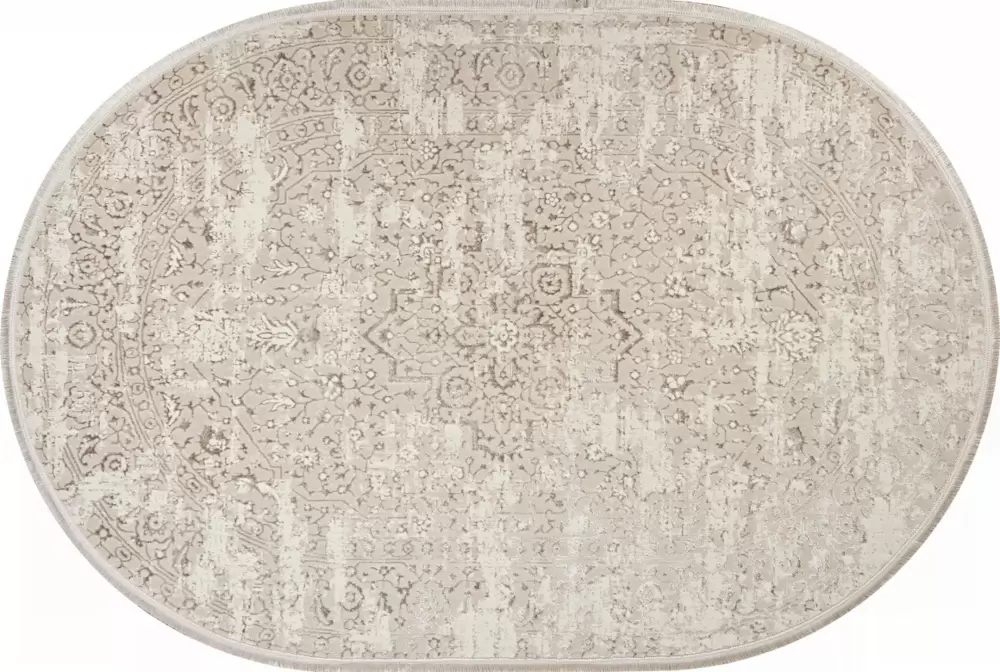 Ковер MIKONOS F584AC CREAM / KAHVE