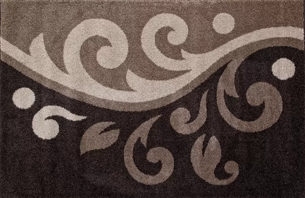 Ковер PLATINUM t621 D.BEIGE-BROWN