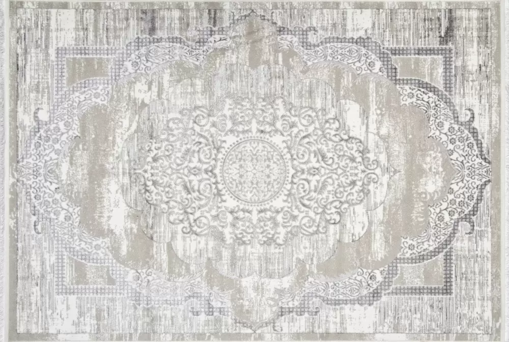 Ковер ALFANI Q018A GREY FDY / CREAM SHRINK