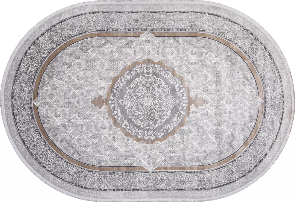 Ковер LISSABON SI001D GREY / GREY