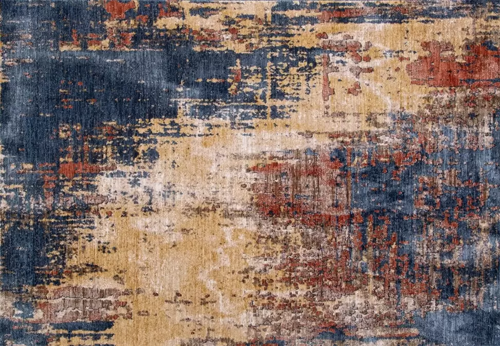 Ковер ZEUS 0B3640 GREEN / D.BLUE