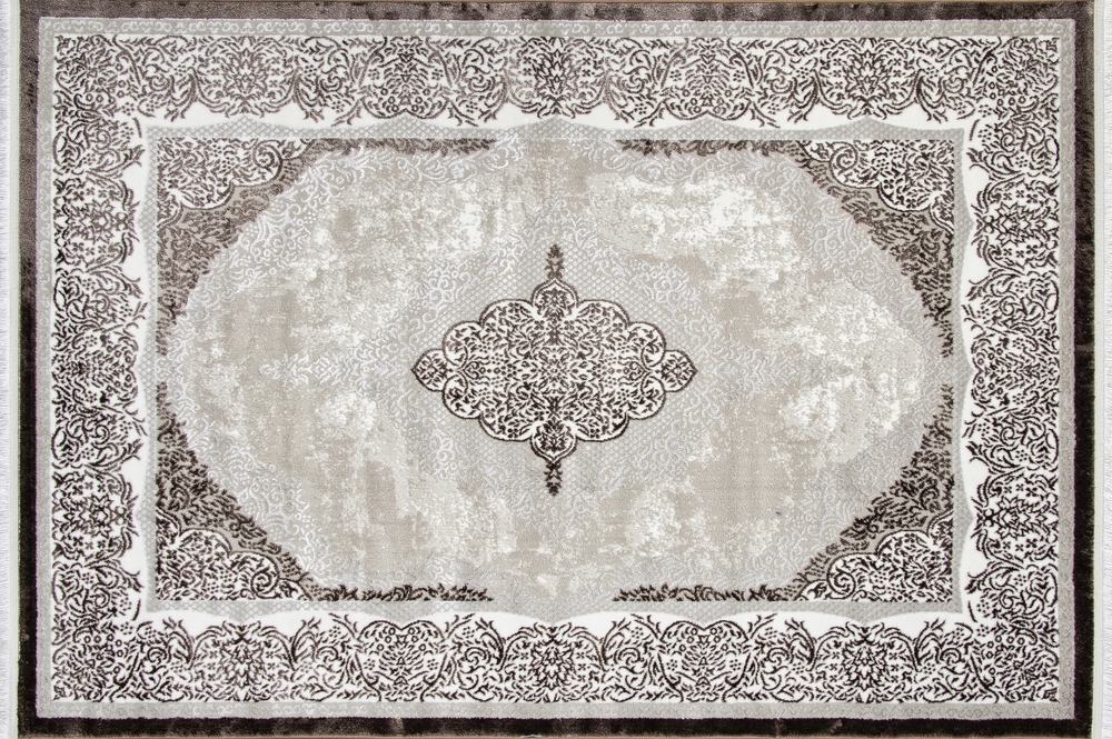 Ковер ALFANI Q009A BROWN FDY/CREAM SHRINK