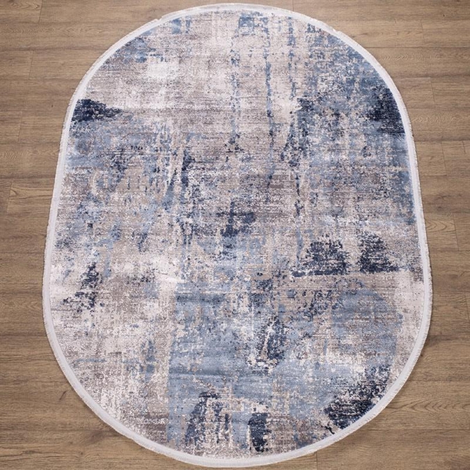 Ковер Doku B173E COKME_DGRAY / L_BLUE