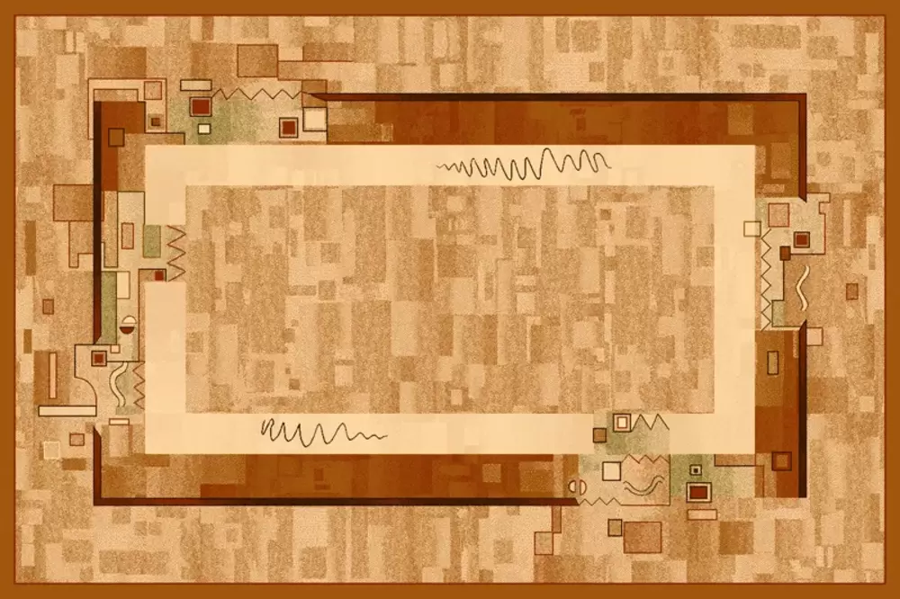 Ковер Isfahan Leo sahara