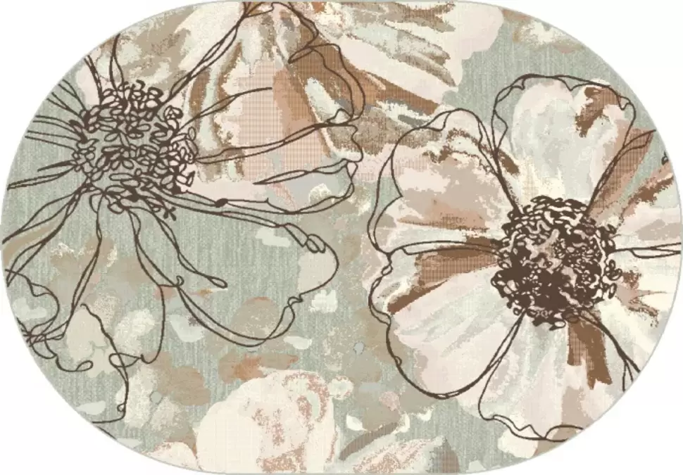 Ковер Genova Овал 38182 6626 90