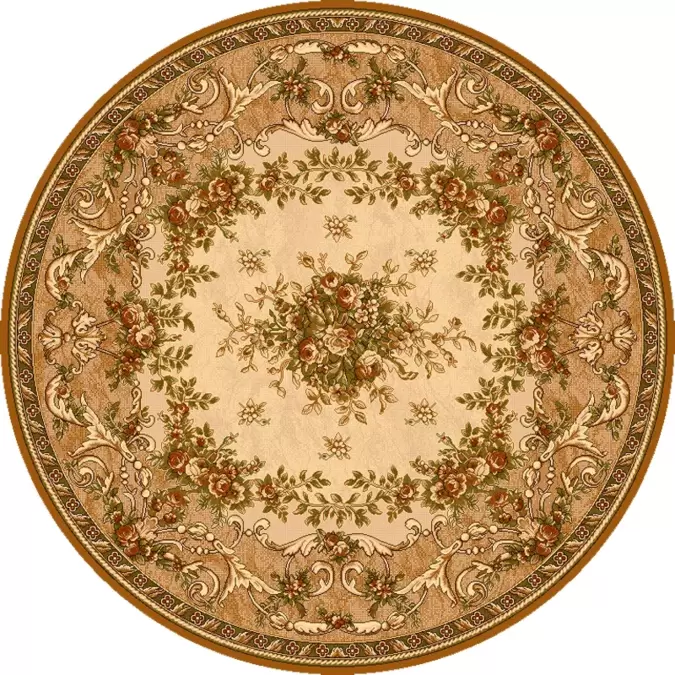 Ковер Isfahan Круг Dafne sahara