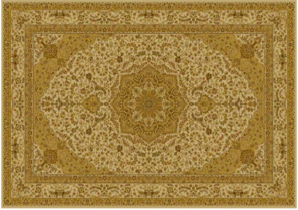 Ковер Comtesse 02M043 ivory gold