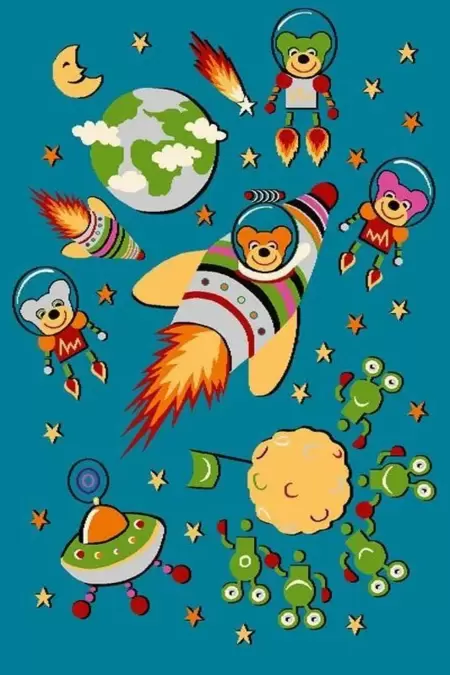 Ковер Funky Gal turquoise