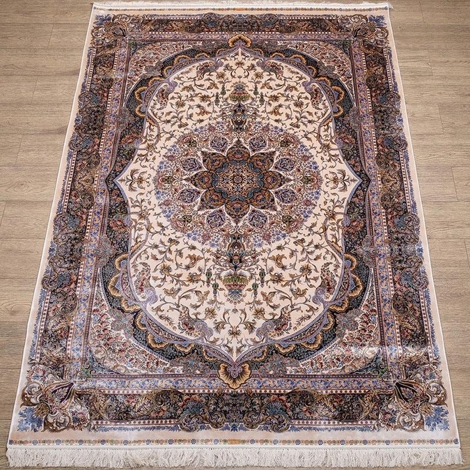 Ковер Qum 2004A CREAM / NAVY