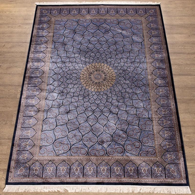 Ковер Qum 2142C NAVY / BLUE