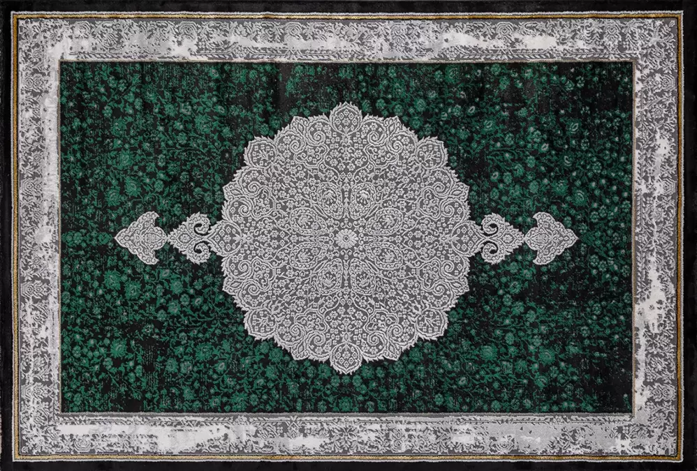 Ковер OMEGA 04482Y GREEN / GREEN