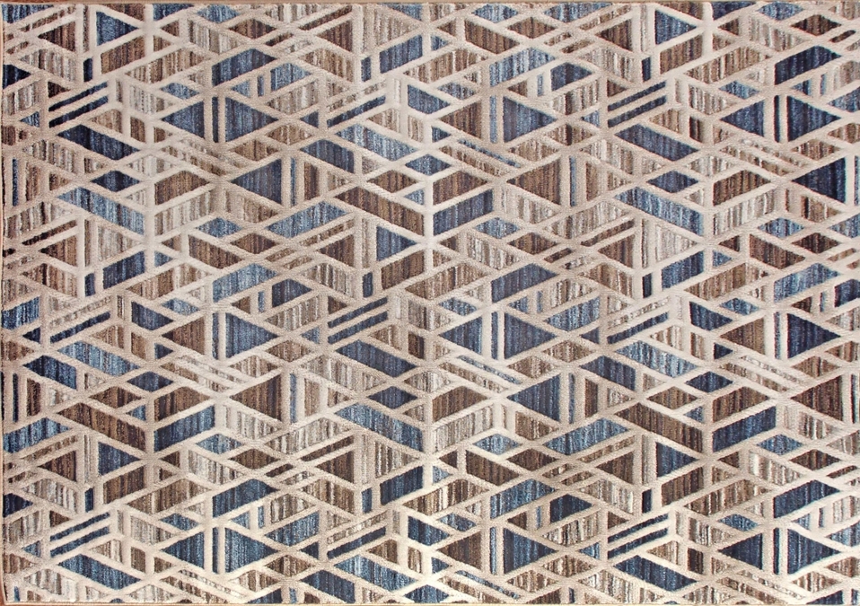 Ковер MATRIX D585 BEIGE-BLUE