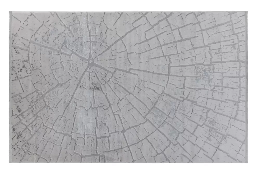 Ковер Leonidas B0751A White-Grey