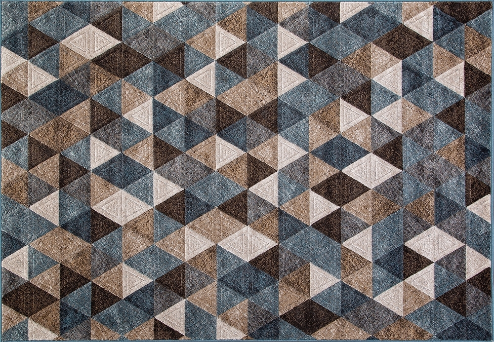 Ковер MATRIX D578 BEIGE-BLUE