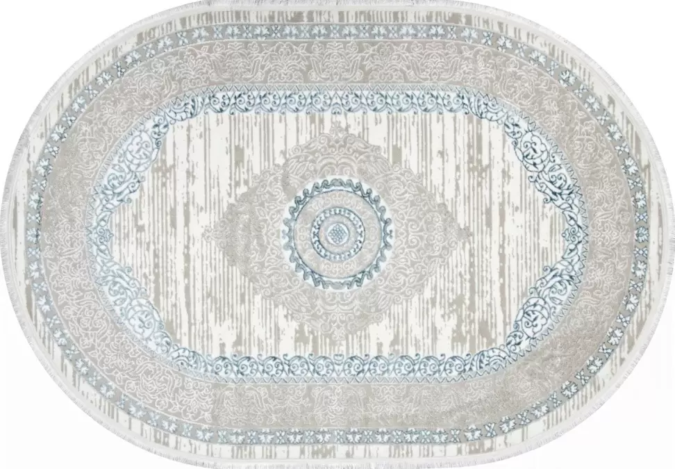 Ковер ALFANI Q012A BLUE FDY / CREAM SHRINK