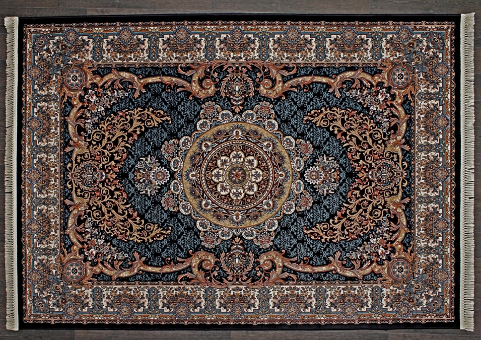 Ковер SHAHREZA D728 DARK NAVY