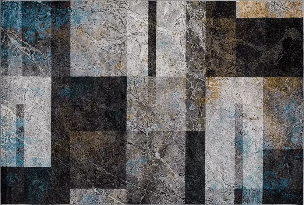 Ковер LONDON D828 GRAY-BLUE