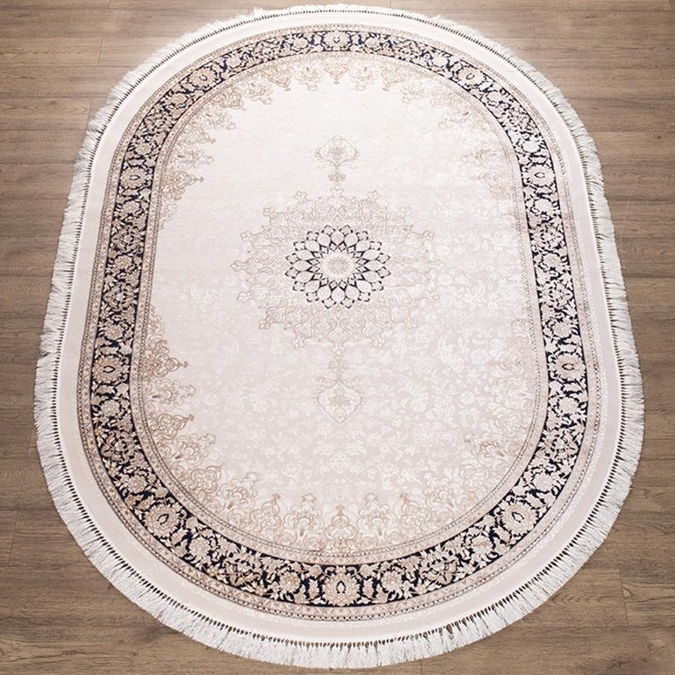 Ковер Semerkand 1303B L_BEIGE / LACIVERT