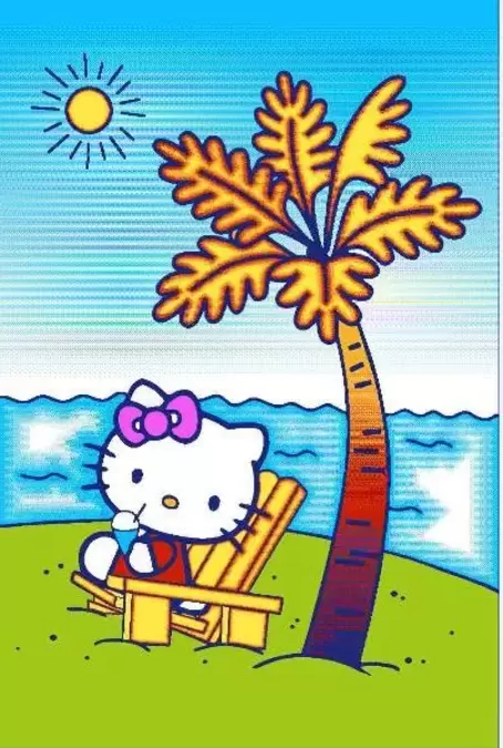 Ковер Baby Carving 6036 Mavi/Yeshil