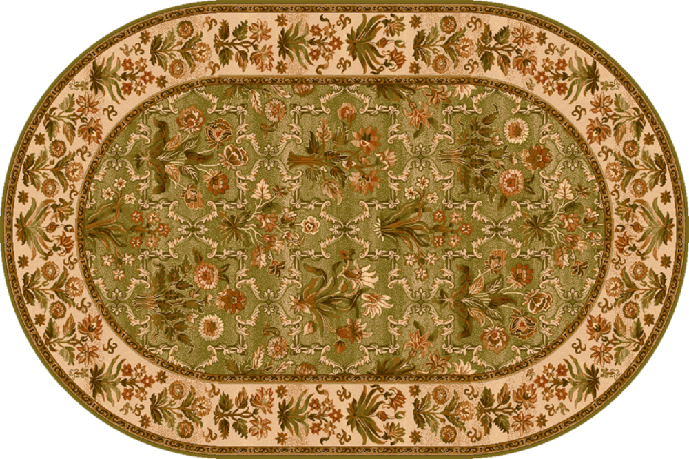 Ковер Isfahan Овал Olandia olive