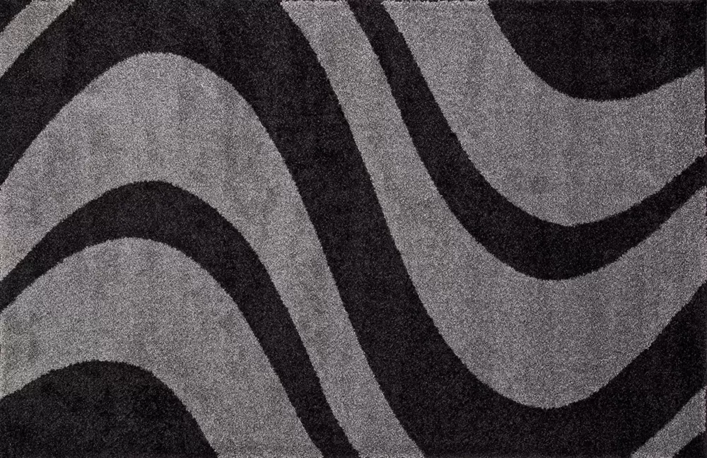 Ковер PLATINUM t617 GRAY-BLACK