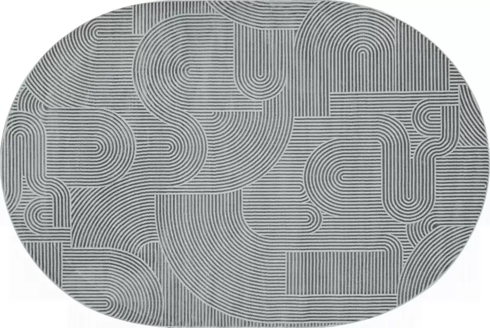 Ковер SIROCCO E508AQ D.GREY / GREY