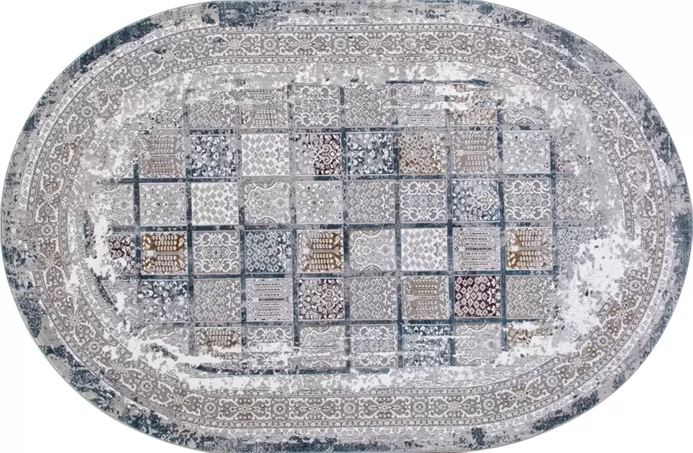 Ковер QUANTUM 03004G GREY / GREY