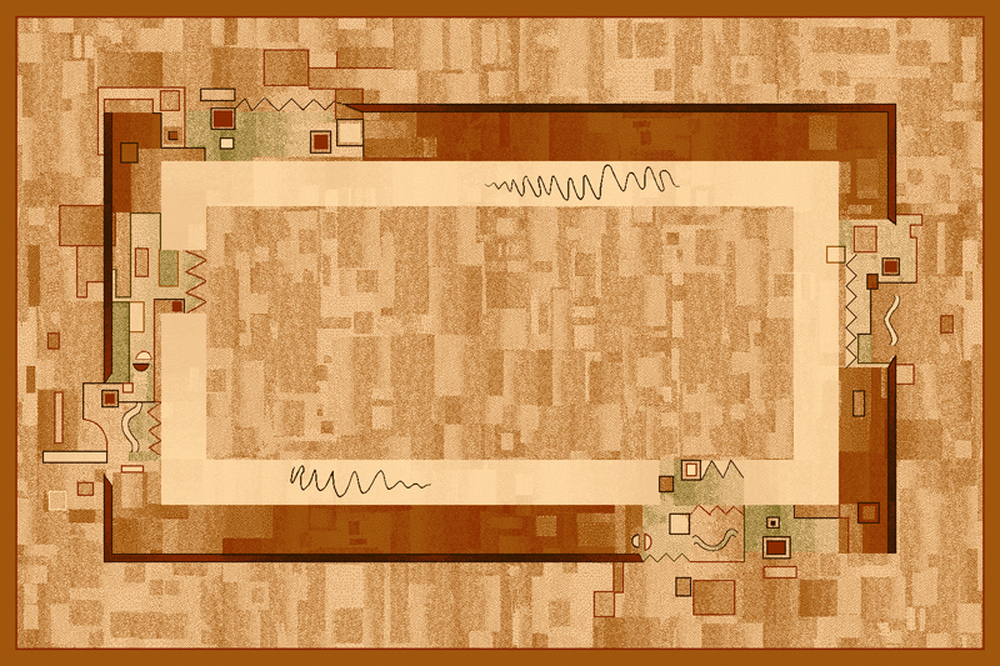 Ковер Isfahan Leo sahara