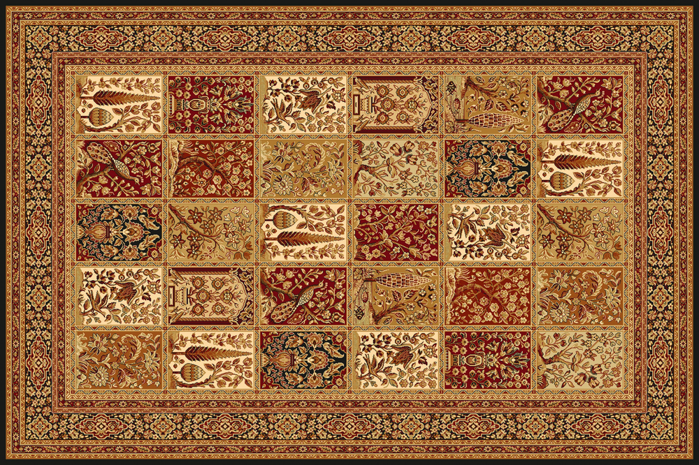 Ковер Isfahan Timor black