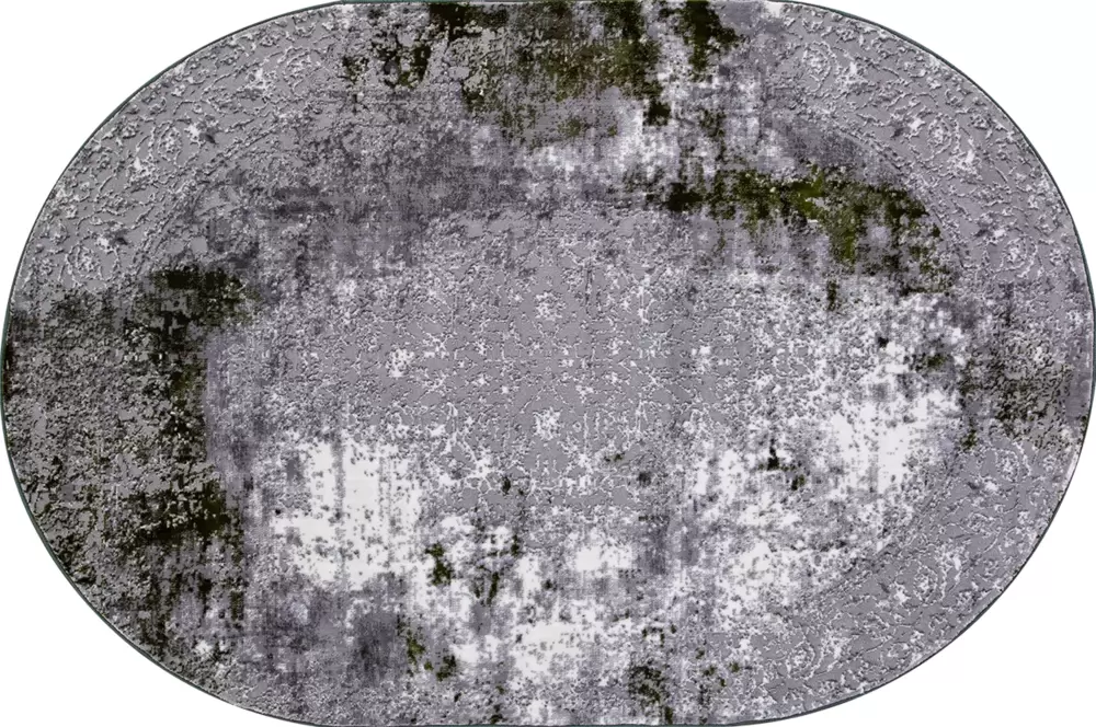 Ковер SATINE S122A KOYU GREY COKEN / GREEN