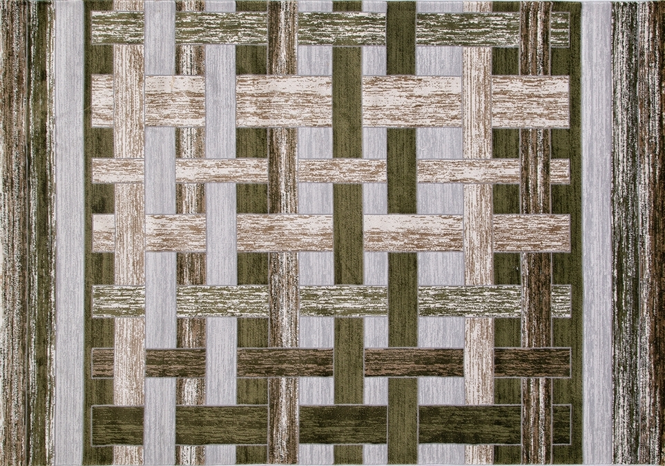 Ковер TOKIO 17975A CREAM / D.GREEN