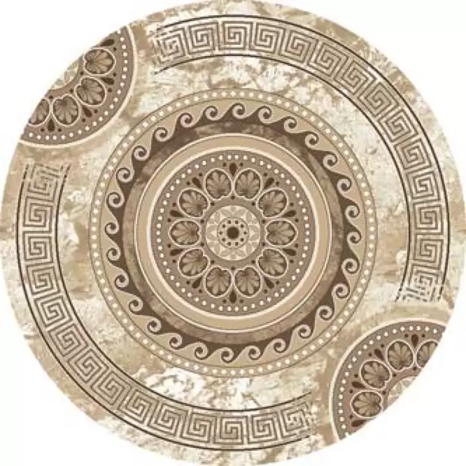 Ковер VALENCIA DELUXE d300 CREAM-BROWN