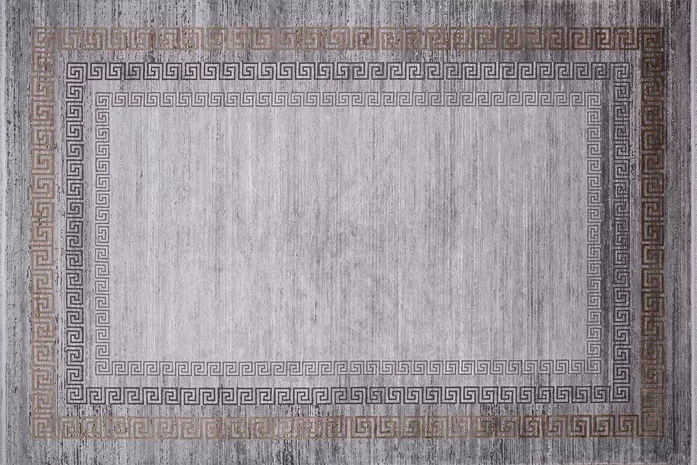 Ковер CABINET Y5315F GREY / D.GREY