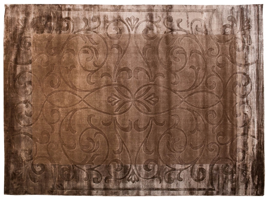 Ковер CARVING WITH BOARF HL 714 BEIGE-BROWN